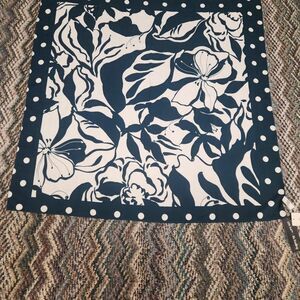 On 34th White and Blue Scarf